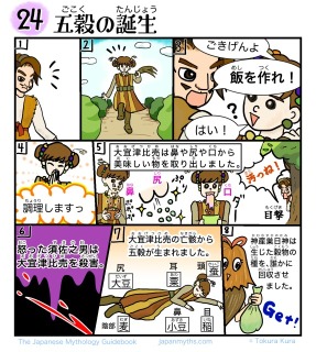 自主制作・日本神話（古事記）漫画