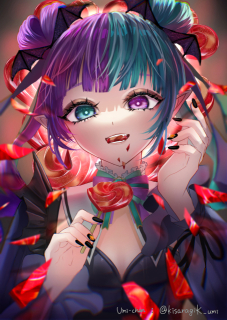 バストアップイラスト